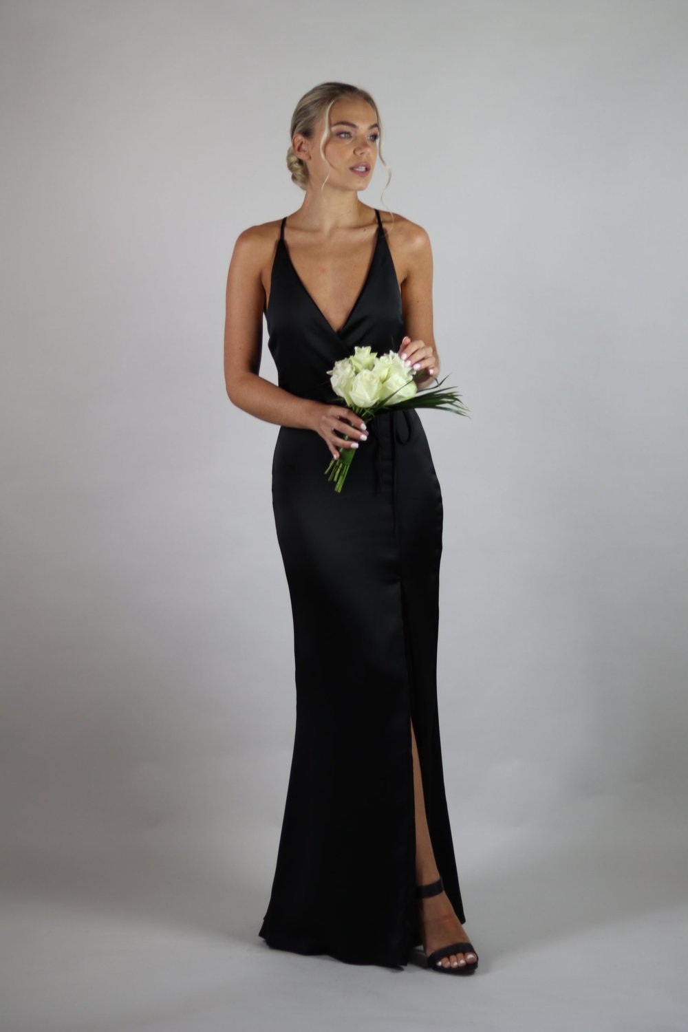 Black bridesmaid dresses uk hotsell